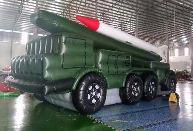 阜沙镇小型军用充气导弹发射车